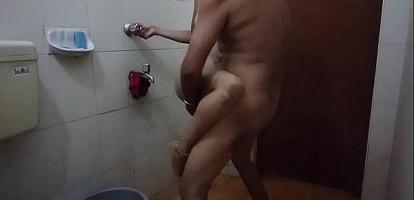  Hot sexy Anita bhabi fucking in Bathroom